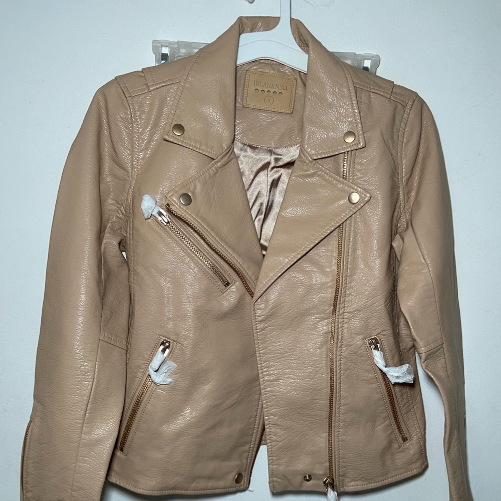 BLANKNYC faux moto jacket